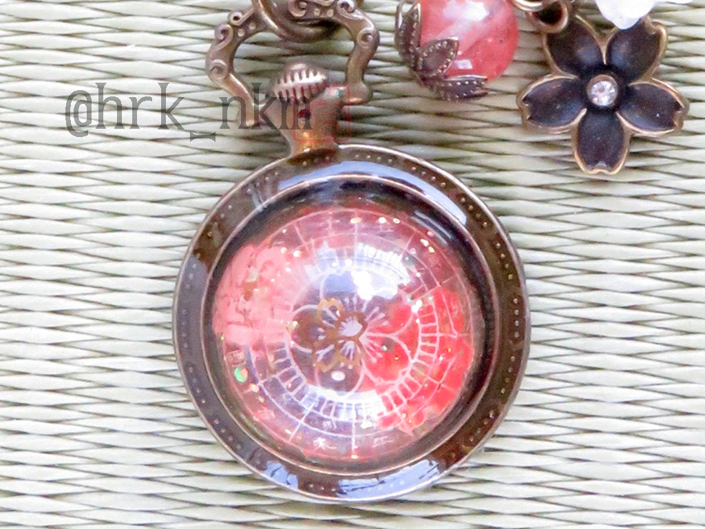 懐中時計型転送装置端末 鞄装飾零號~櫻