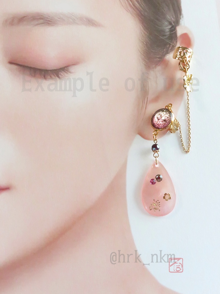 りゅうきゅうさんとう3wayイヤーカフ