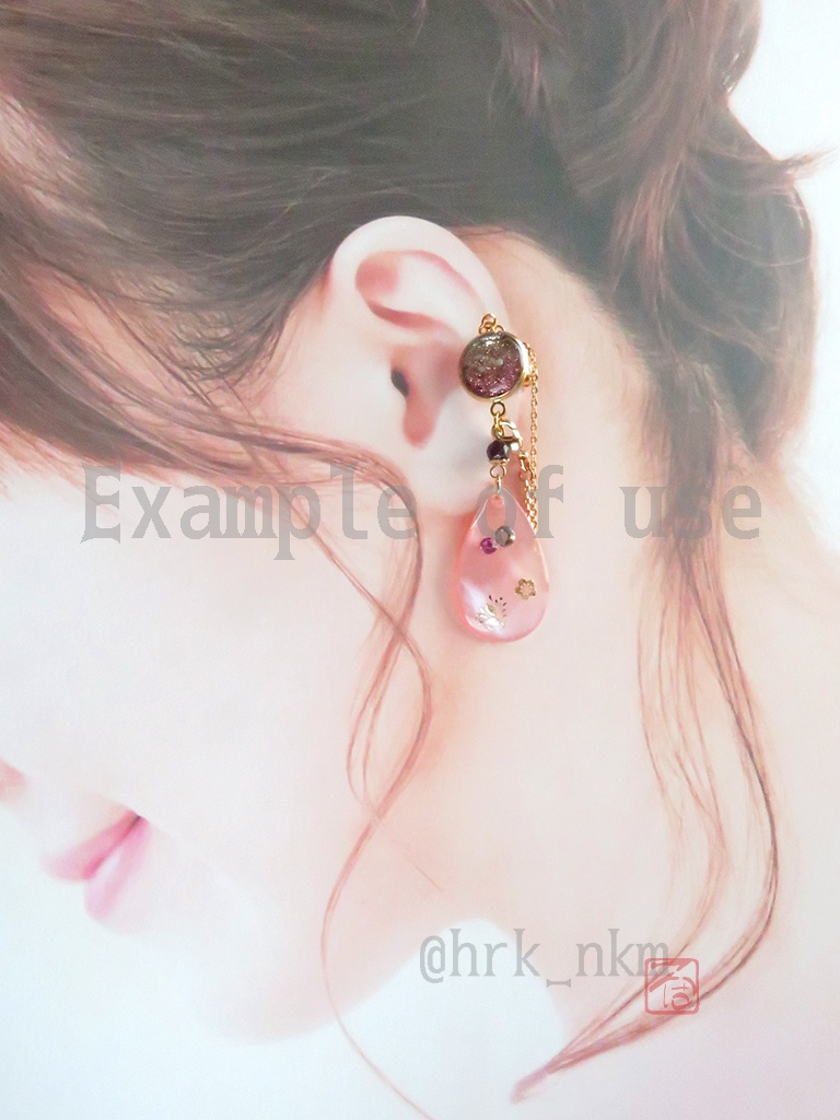 りゅうきゅうさんとう3wayイヤーカフ