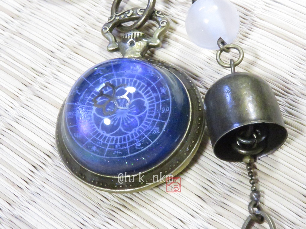 懐中時計型転送装置端末 鞄装飾壱號~風鈴