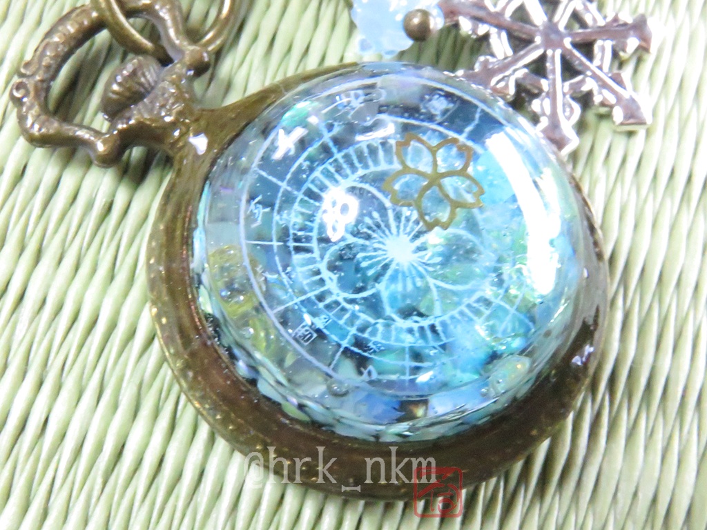 懐中時計型転送装置端末 鞄装飾参號~六花