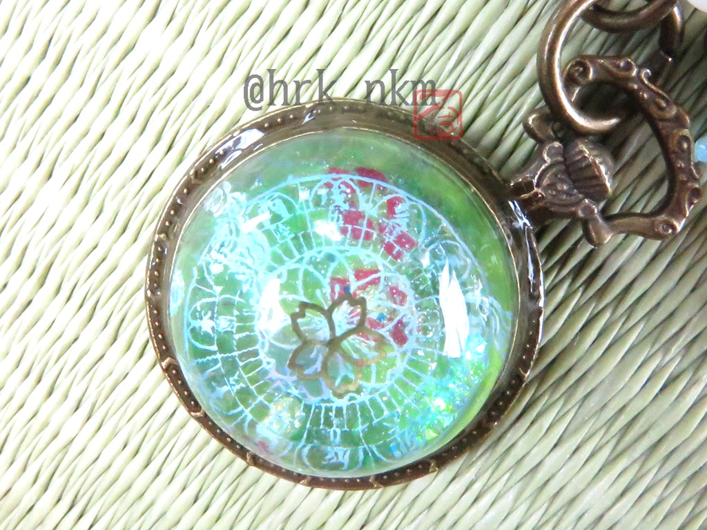 懐中時計型転送装置端末 鞄装飾参號~六花