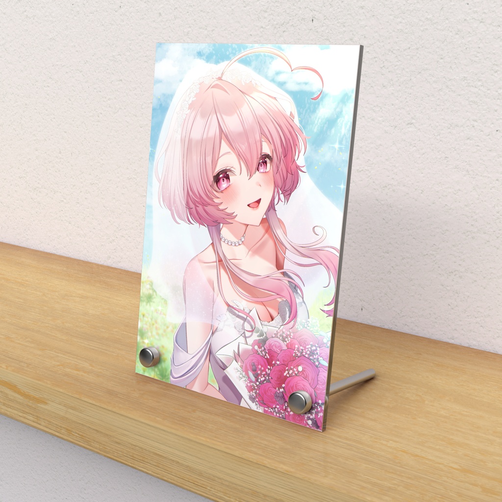 【期間限定販売】6周年記念アクリルフォトパネル【ウェディング】