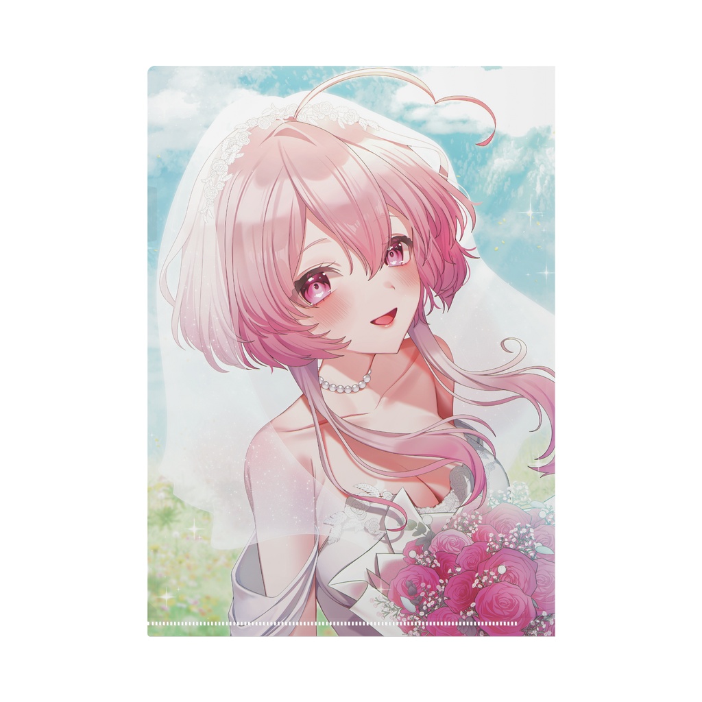 【期間限定販売】6周年記念A4クリアファイル【ウェディング】