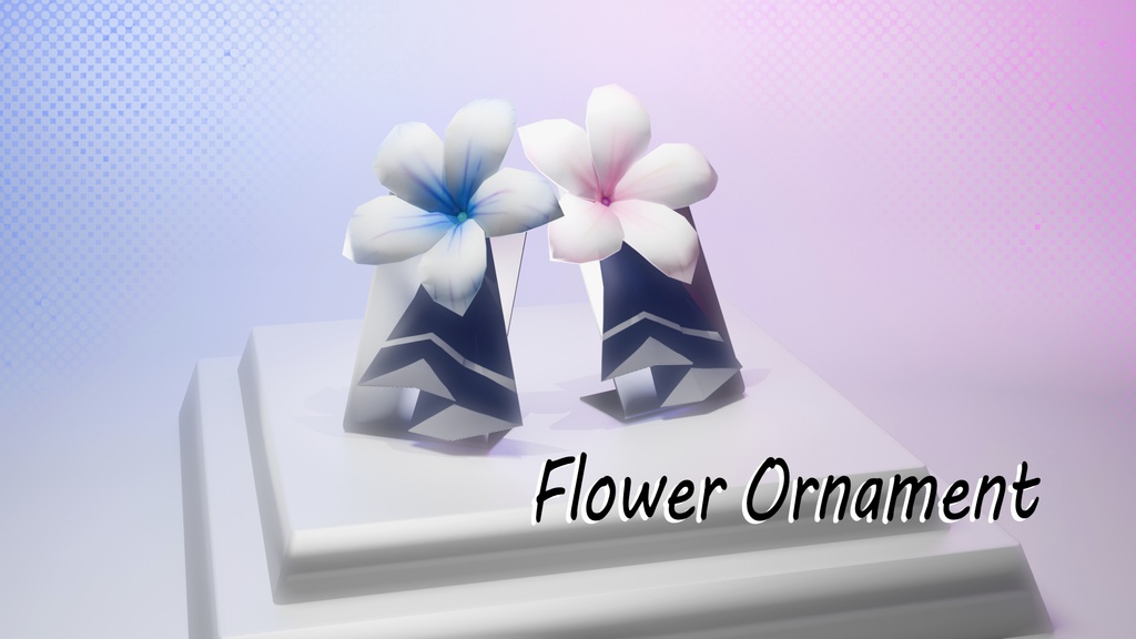花の髪飾り
