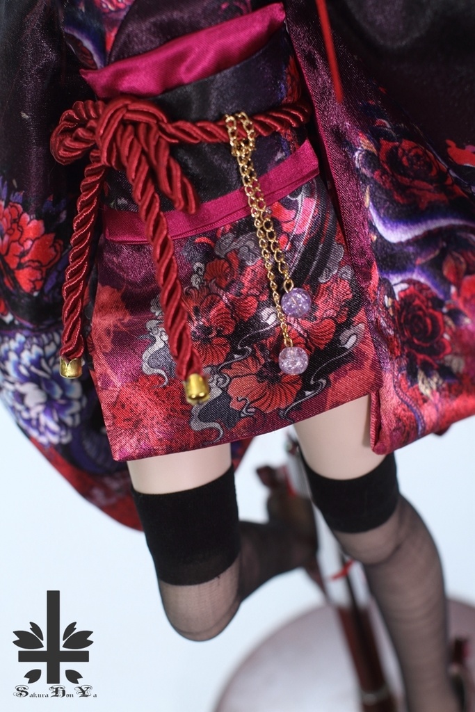 [MDD]★SPECIAL OFFER★華麗短い和服《魍魎。蛇》(送料無料)
