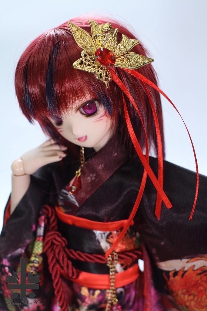 [MDD]★SPECIAL OFFER★華麗短い和服《魍魎。鬼》(送料無料)