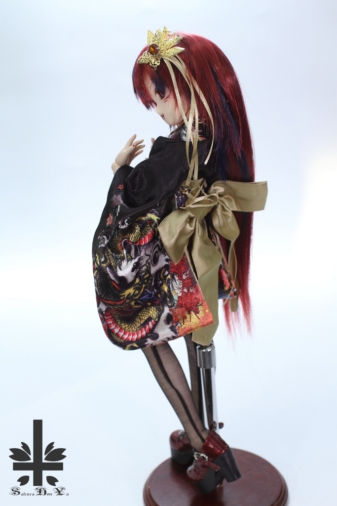 [MDD]★SPECIAL OFFER★華麗短い和服《魍魎。龍》(送料無料)