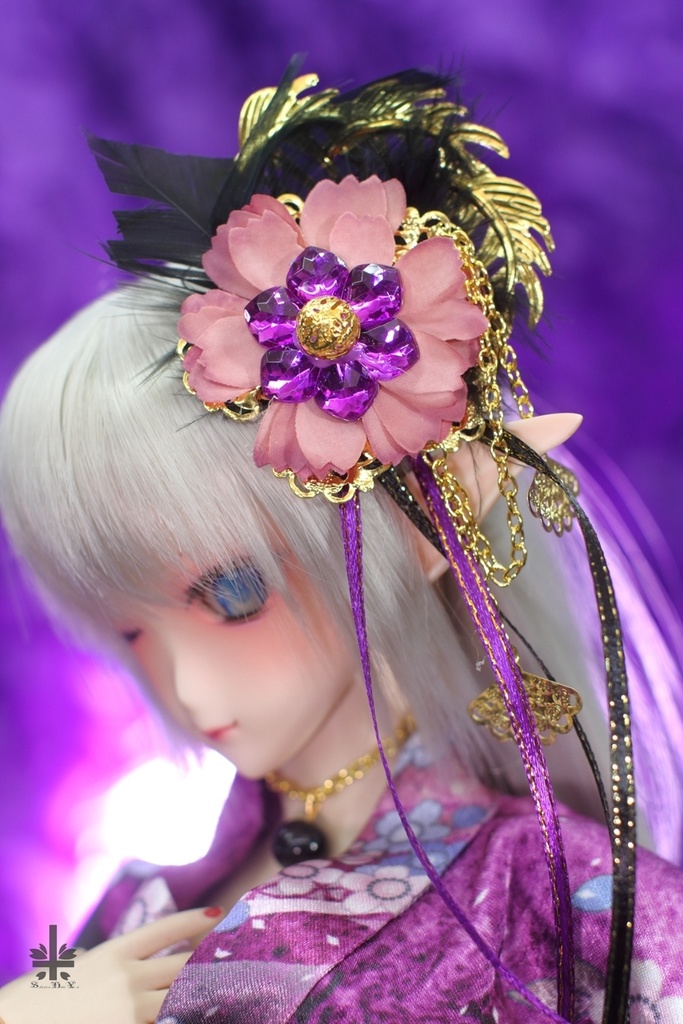 華麗短い和服 《鏡花影月》★★ONE OFF★★(送料無料)