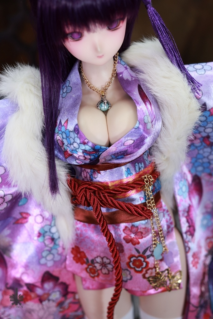 華麗短い和服《鏡花夢蝶》★★ONE OFF★★(送料無料)