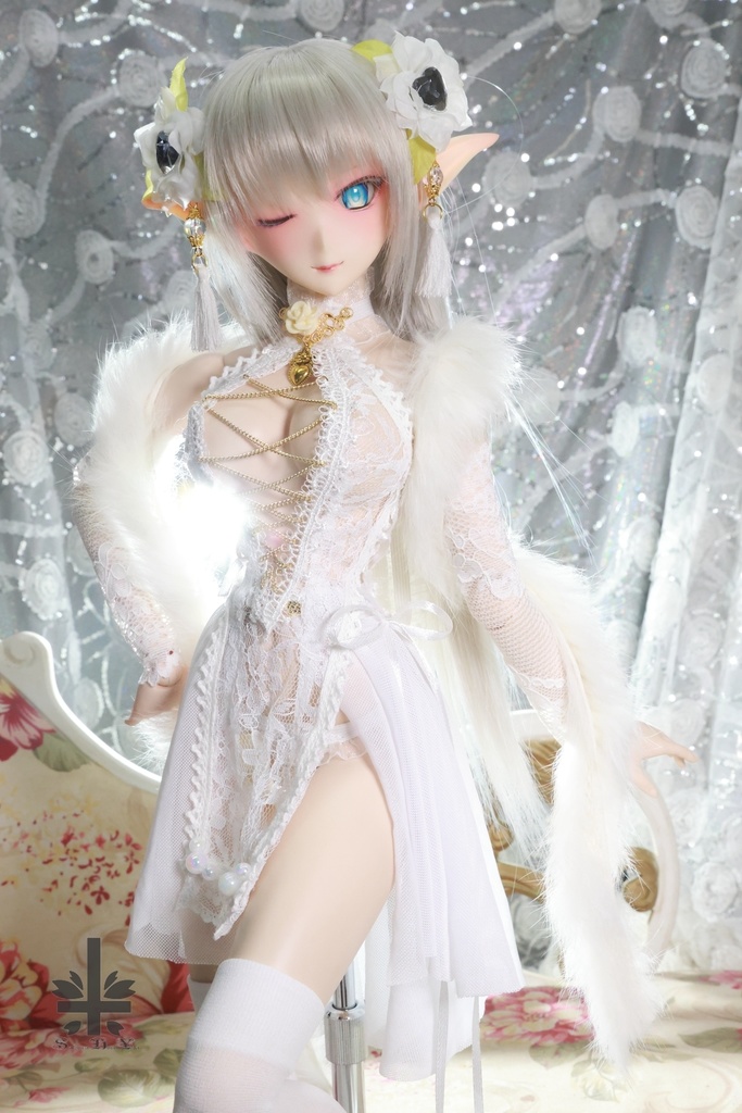 チャイナドレス《珍珠》(絹織物)★★ONE OFF★★(送料無料)