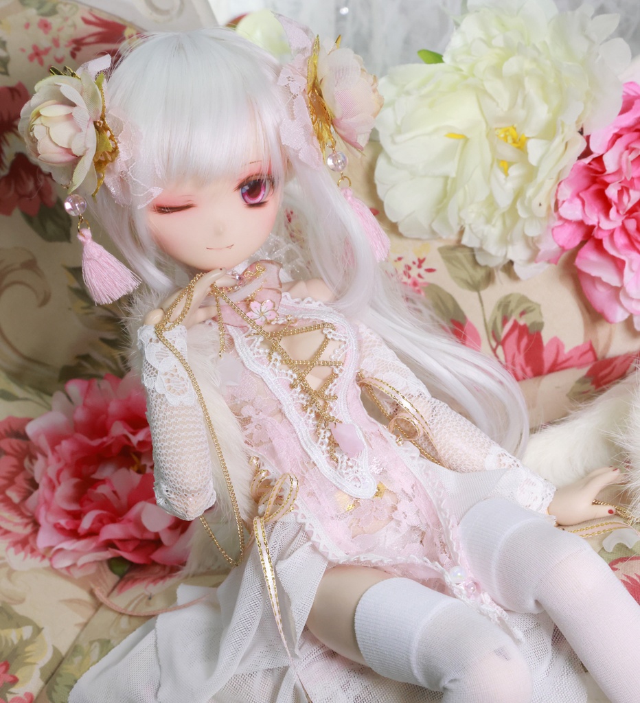 [MDD] チャイナドレス《桜姫》★★ONE OFF★★(送料無料)