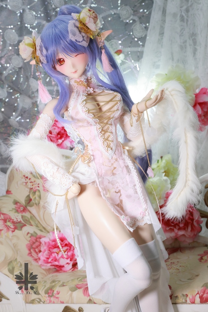 チャイナドレス《桜姫》★★ONE OFF★★(送料無料)