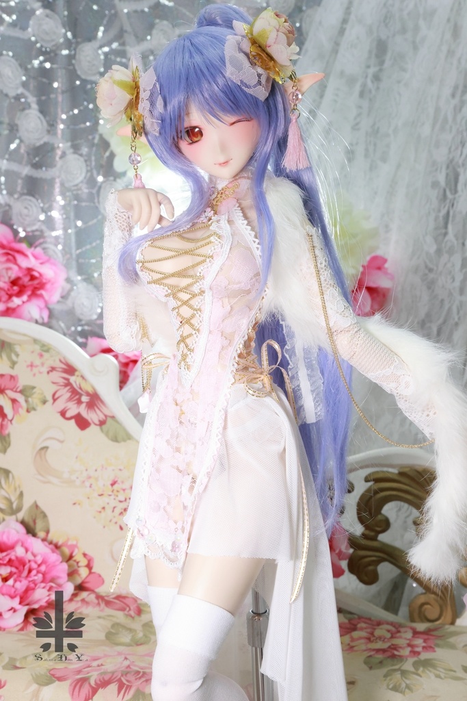 チャイナドレス《桜姫》★★ONE OFF★★(送料無料)