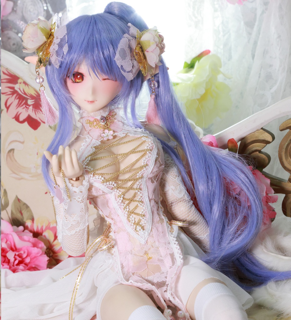 チャイナドレス《桜姫》★★ONE OFF★★(送料無料)