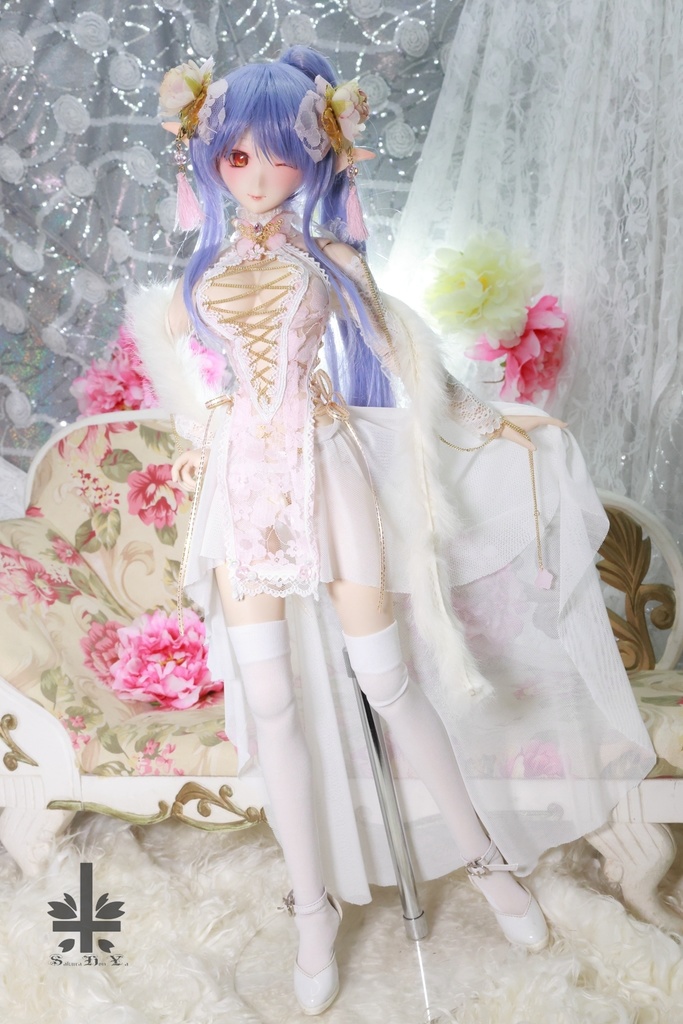 チャイナドレス《桜姫》★★ONE OFF★★(送料無料)