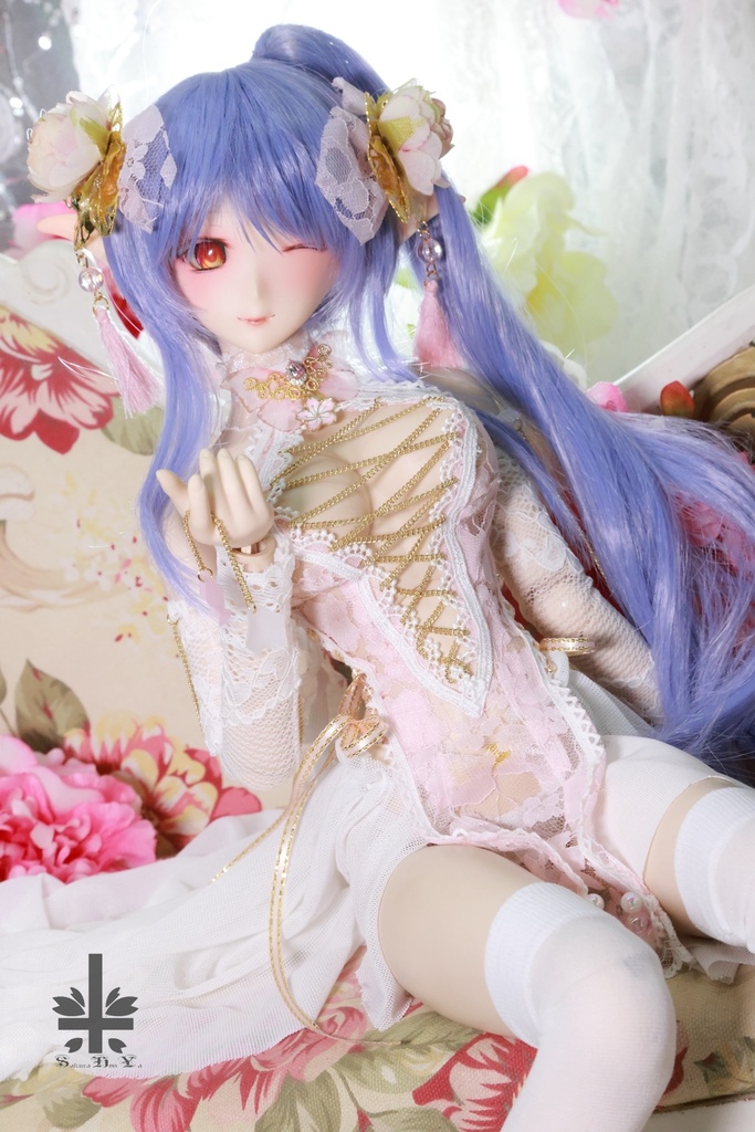 チャイナドレス《桜姫》★★ONE OFF★★(送料無料)