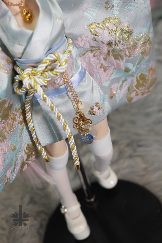 [MDD]華麗短い和服《雲裳》(絹織物)★★ONE OFF★★(送料無料)