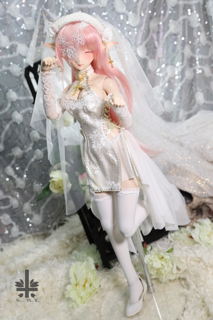 チャイナドレス《曼陀羅華》(絹織物)★★ONE OFF★★(送料無料)