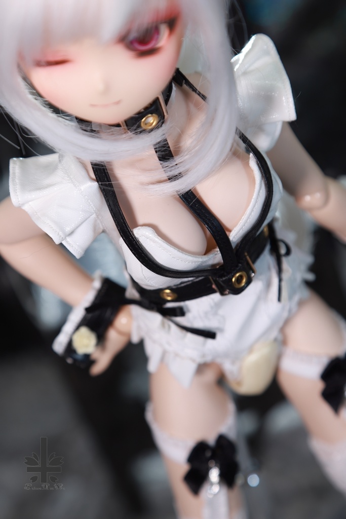 [MDD]お洋服《メイドバニー。white》(送料無料)