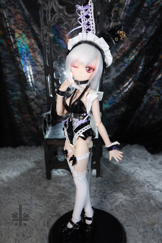 [MDD]お洋服《メイドバニー。black》(送料無料)