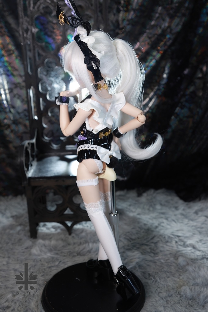 [MDD]お洋服《メイドバニー。black》(送料無料)