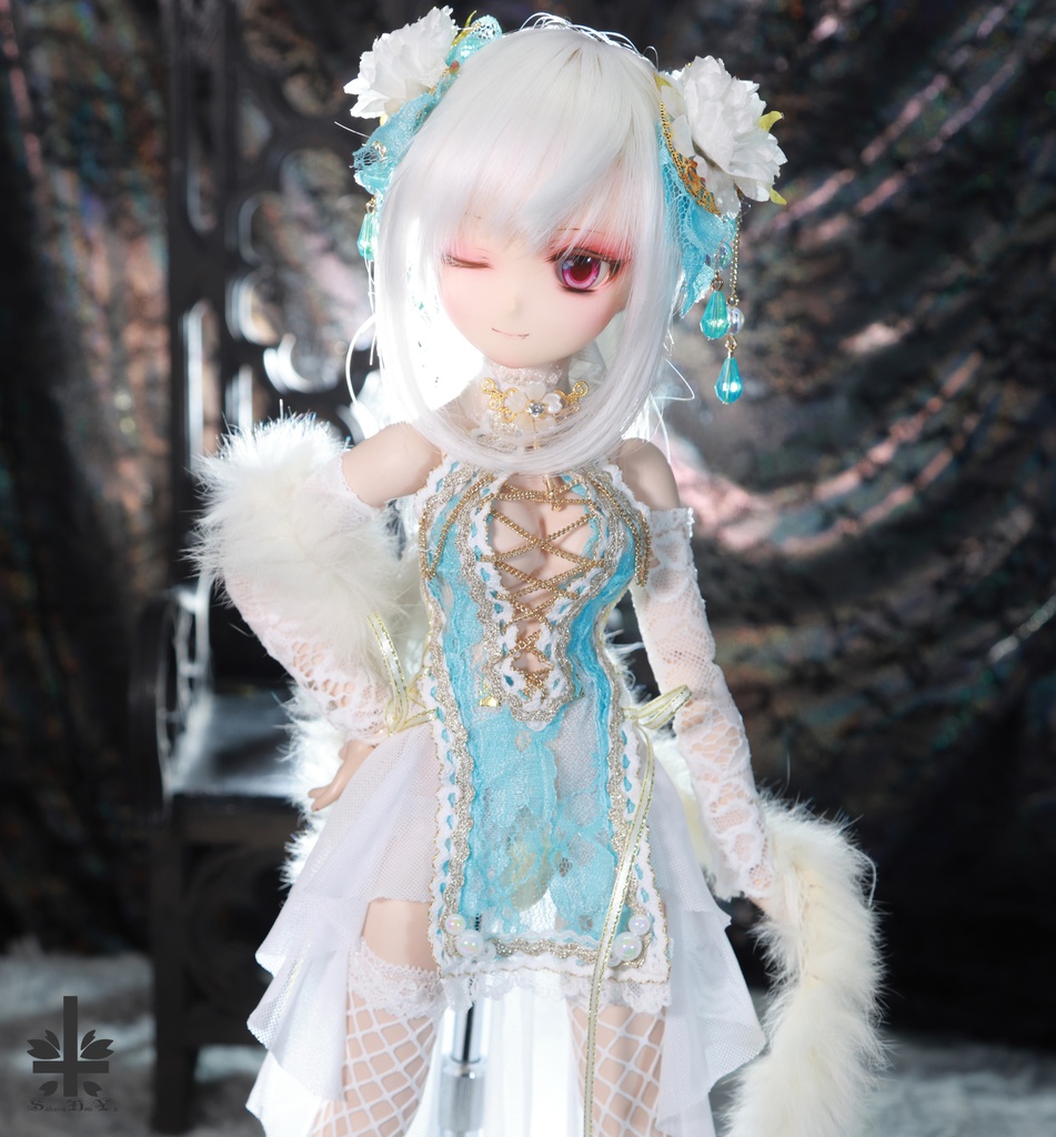 [MDD]チャイナドレス《氷晶》(送料無料)