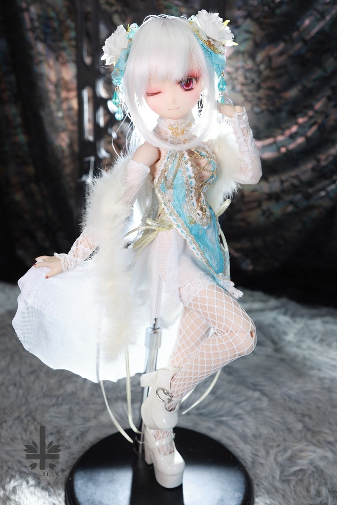 [MDD]チャイナドレス《氷晶》(送料無料)