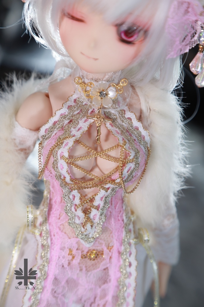 [MDD]チャイナドレス《珊瑚》(送料無料)