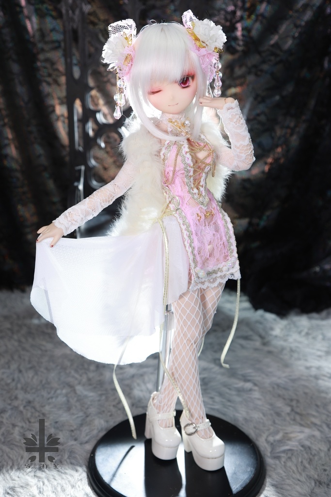 [MDD]チャイナドレス《珊瑚》(送料無料)