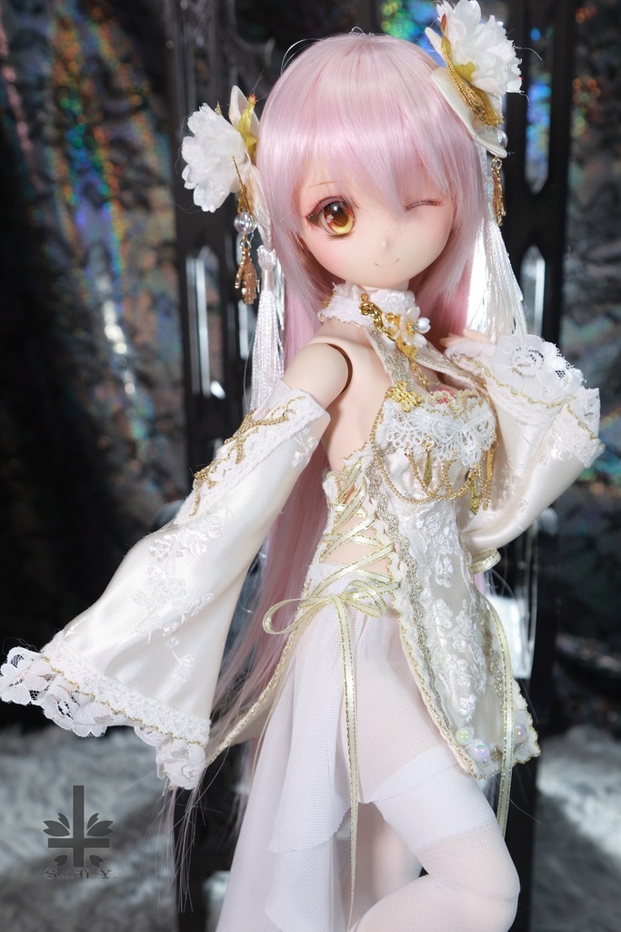 [MDD]チャイナドレス《香雪球》(絹織物)★★ONE OFF★★(送料無料)