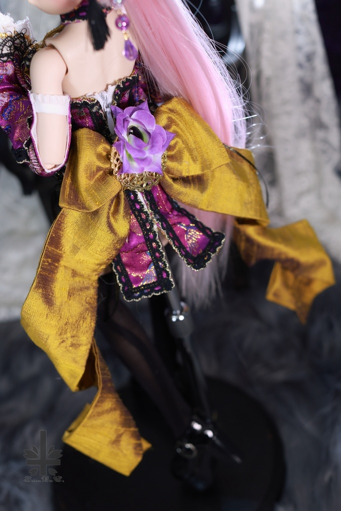 ☆【ハロウィンセール】☆[MDD]チャイナドレス《蜘蛛娘》(絹織物)★★ONE OFF★★(送料無料)