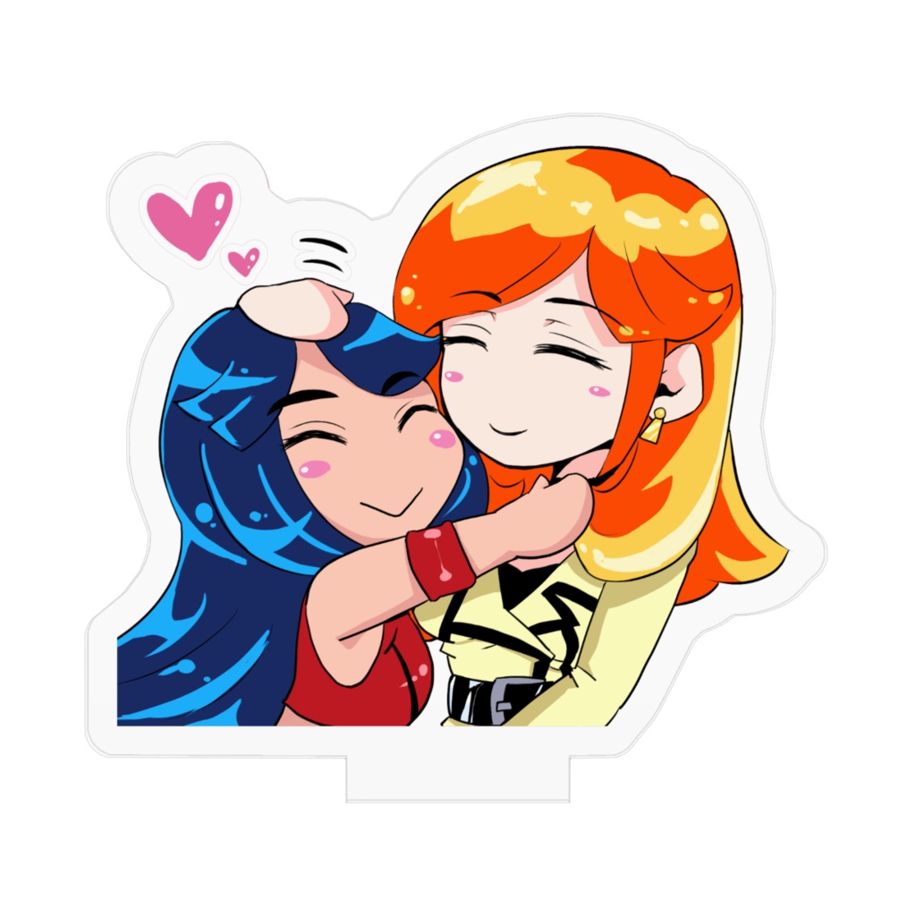 【百合母娘】ママになでなで娘 アクリルフィギュア