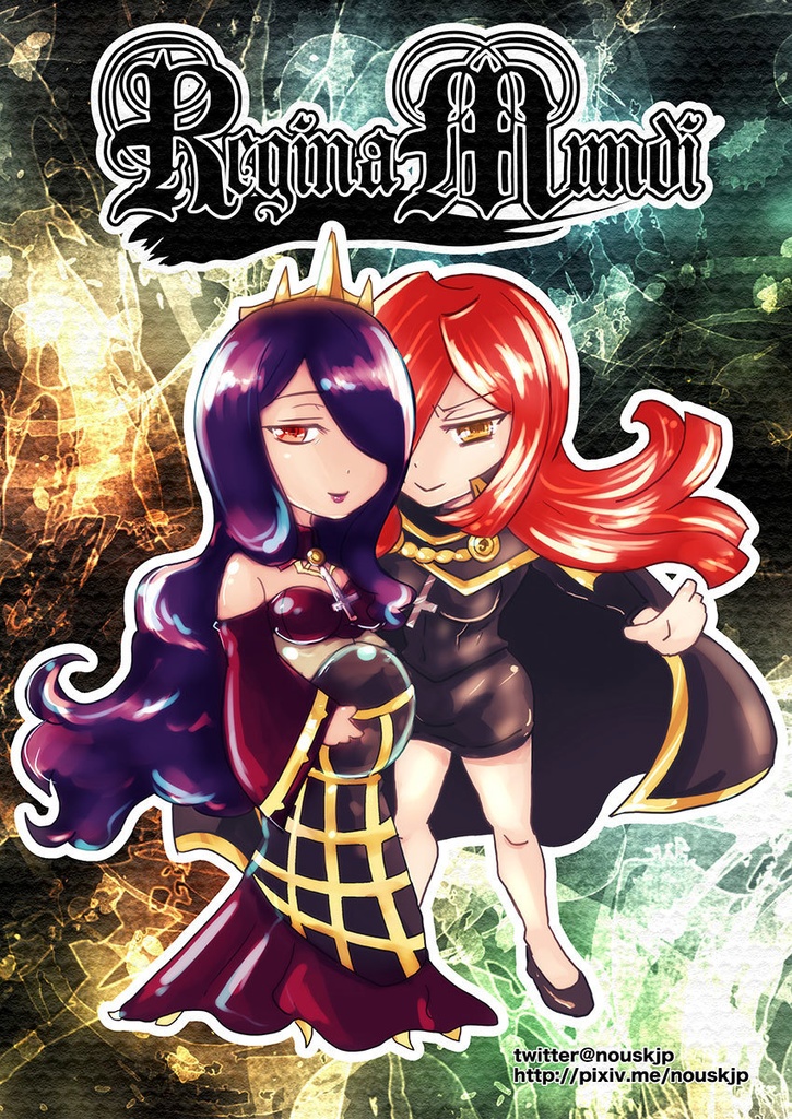 ⚥Parasoul&Queen Nancy(pregnant)・パラ母アクキー