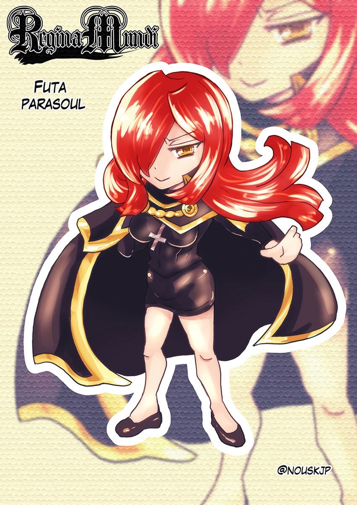 ⚥Parasoul・ふたパラソ殿下アクキー