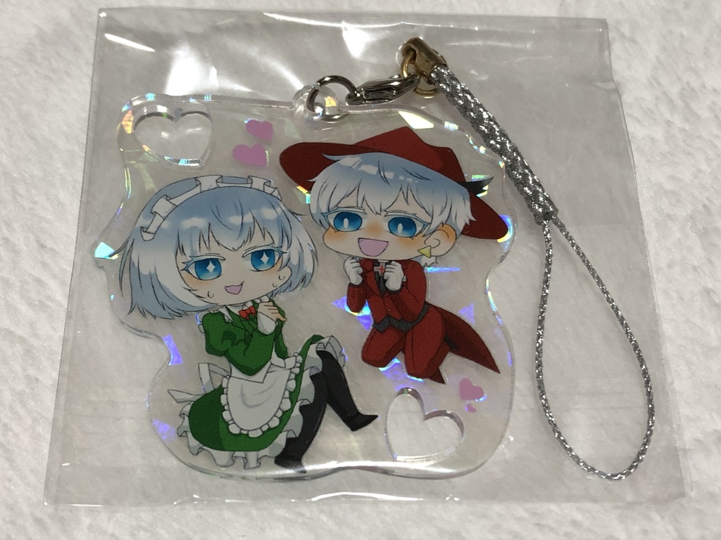 [近日処分予定]ヒヨロナきらきらアクキー