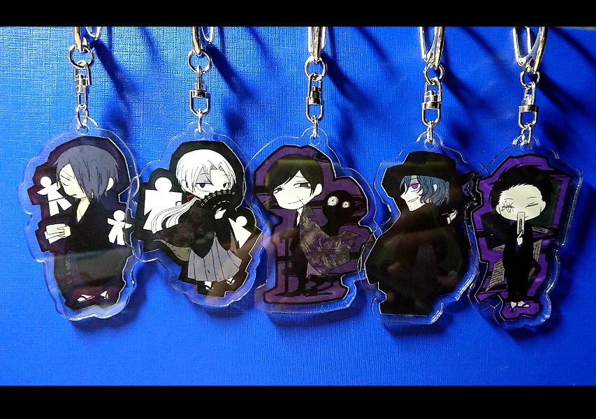 アクリルキーホルダー【五種】