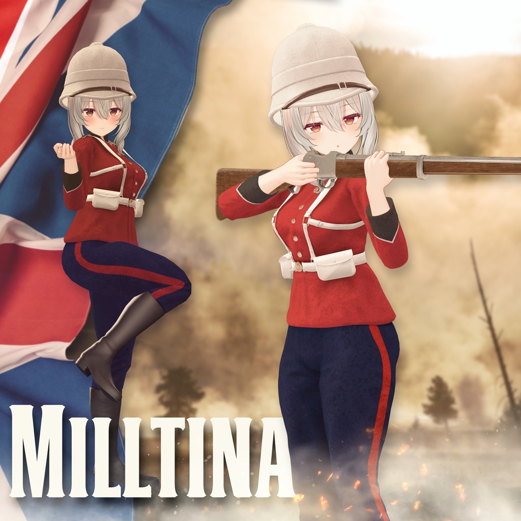 "Turmoil in Africa" British Uniform / ヴィクトリア朝 英国軍制服セット