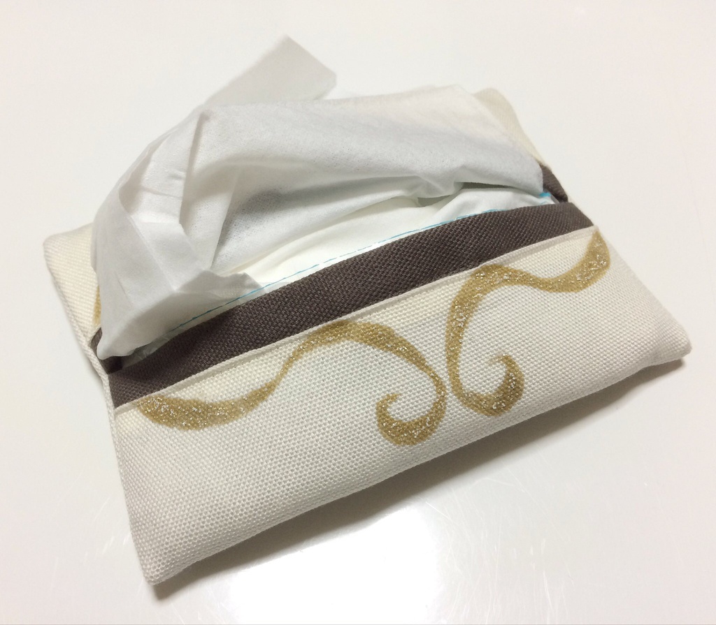 マーシャルモチーフティッシュケース