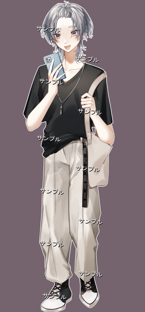 【立ち絵素材】夏少年A