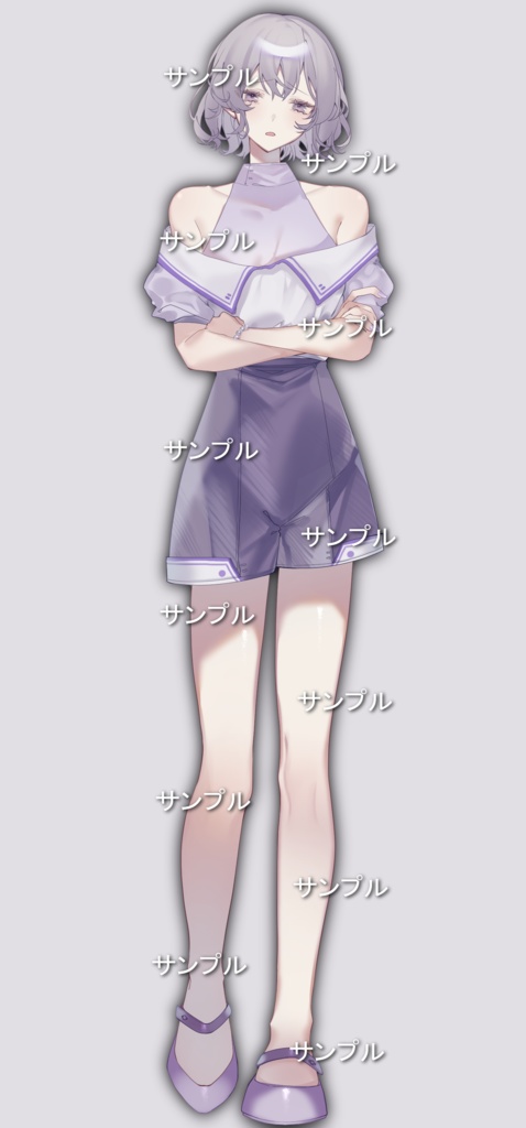 【立ち絵素材】夏少女C