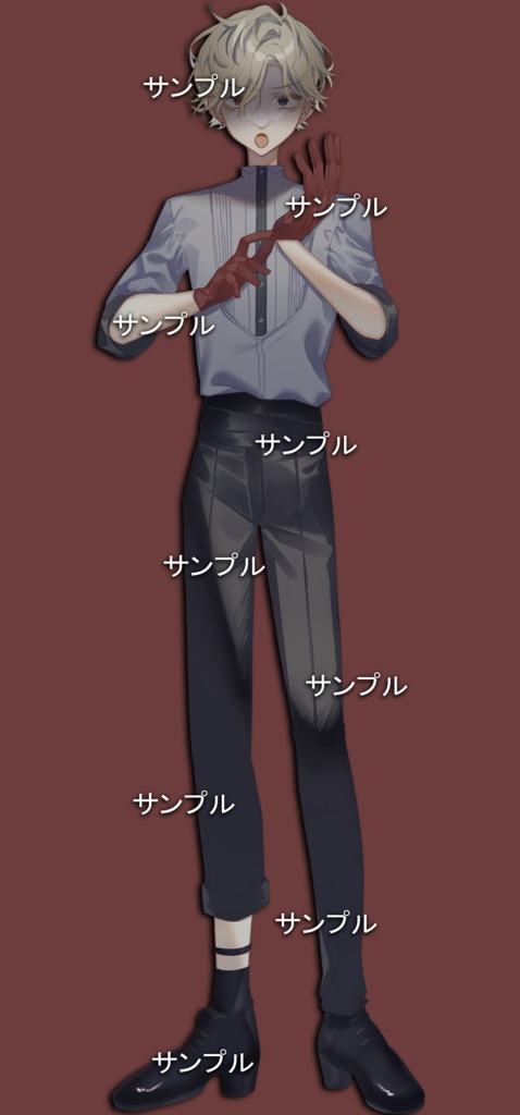 【立ち絵素材】男探索者A