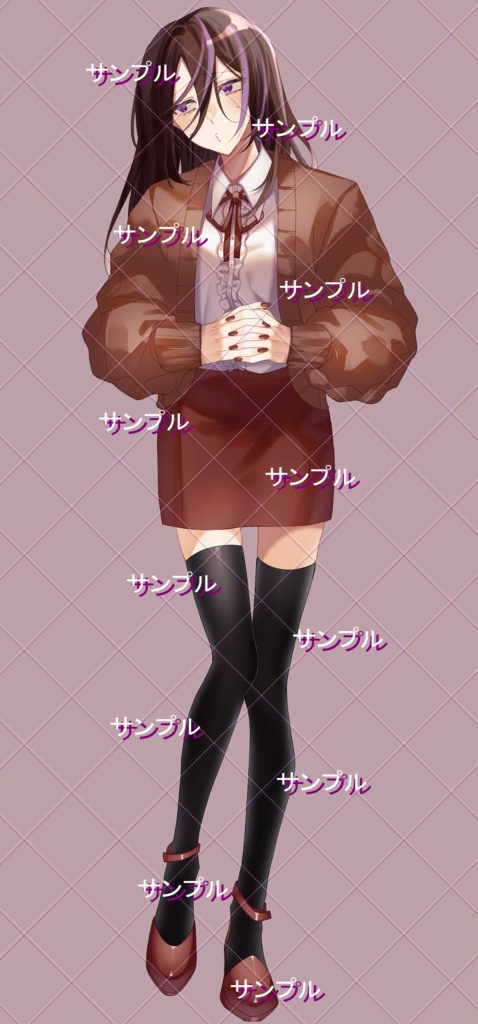 【立ち絵素材】秋少女B