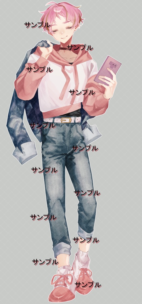 【立ち絵素材】春少年A