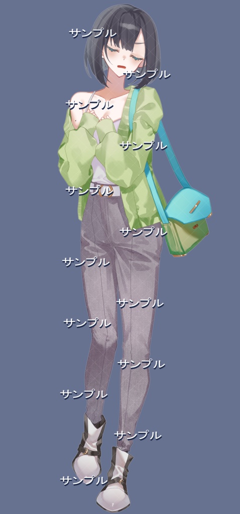 【立ち絵素材】春少女A