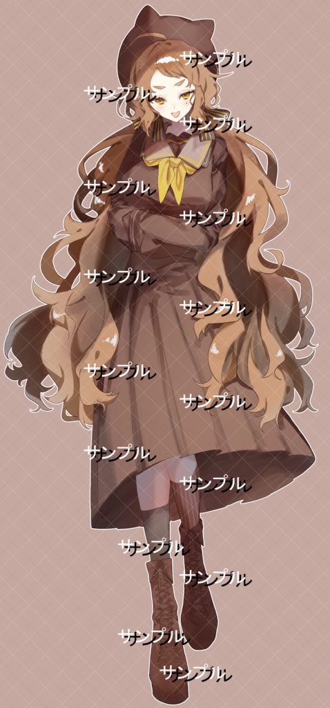 【立ち絵素材】女探索者A