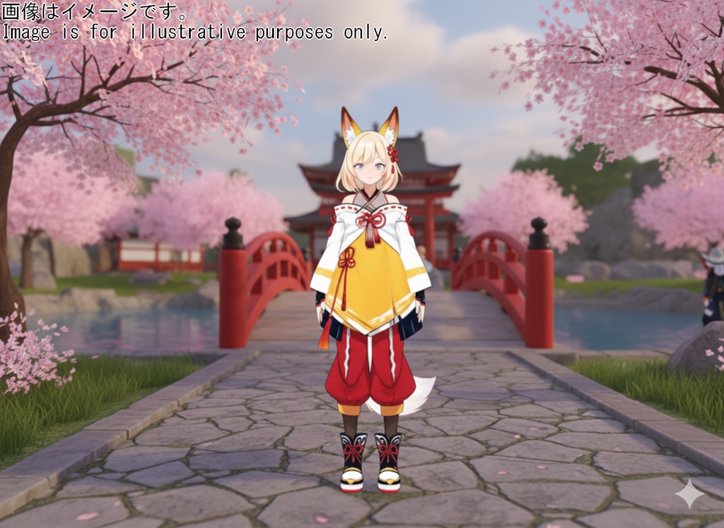 オリジナル3Dモデル 狐月もみじ (コゲツ モミジ) #狐月もみじ #狐月もみじ3D