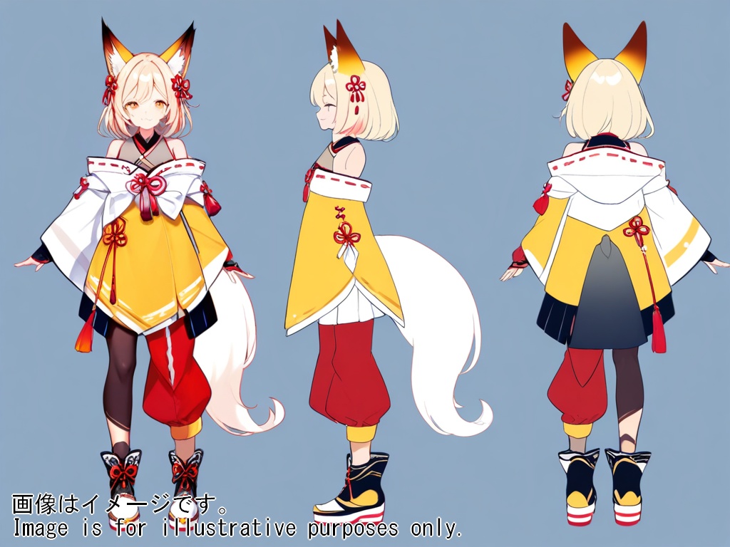 オリジナル3Dモデル 狐月もみじ (コゲツ モミジ) #狐月もみじ #狐月もみじ3D