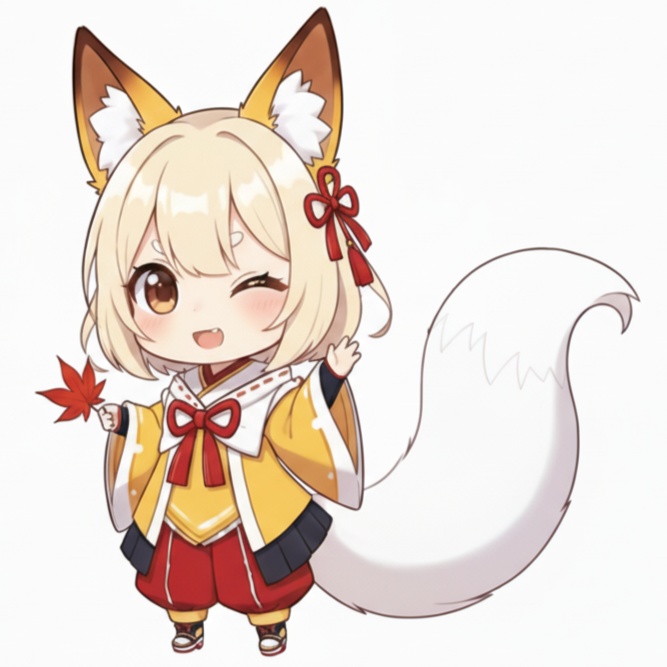 オリジナル3Dモデル 狐月もみじ (コゲツ モミジ) #狐月もみじ #狐月もみじ3D