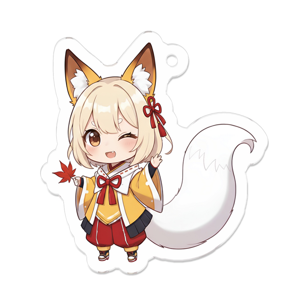 ちびもみじアクキー